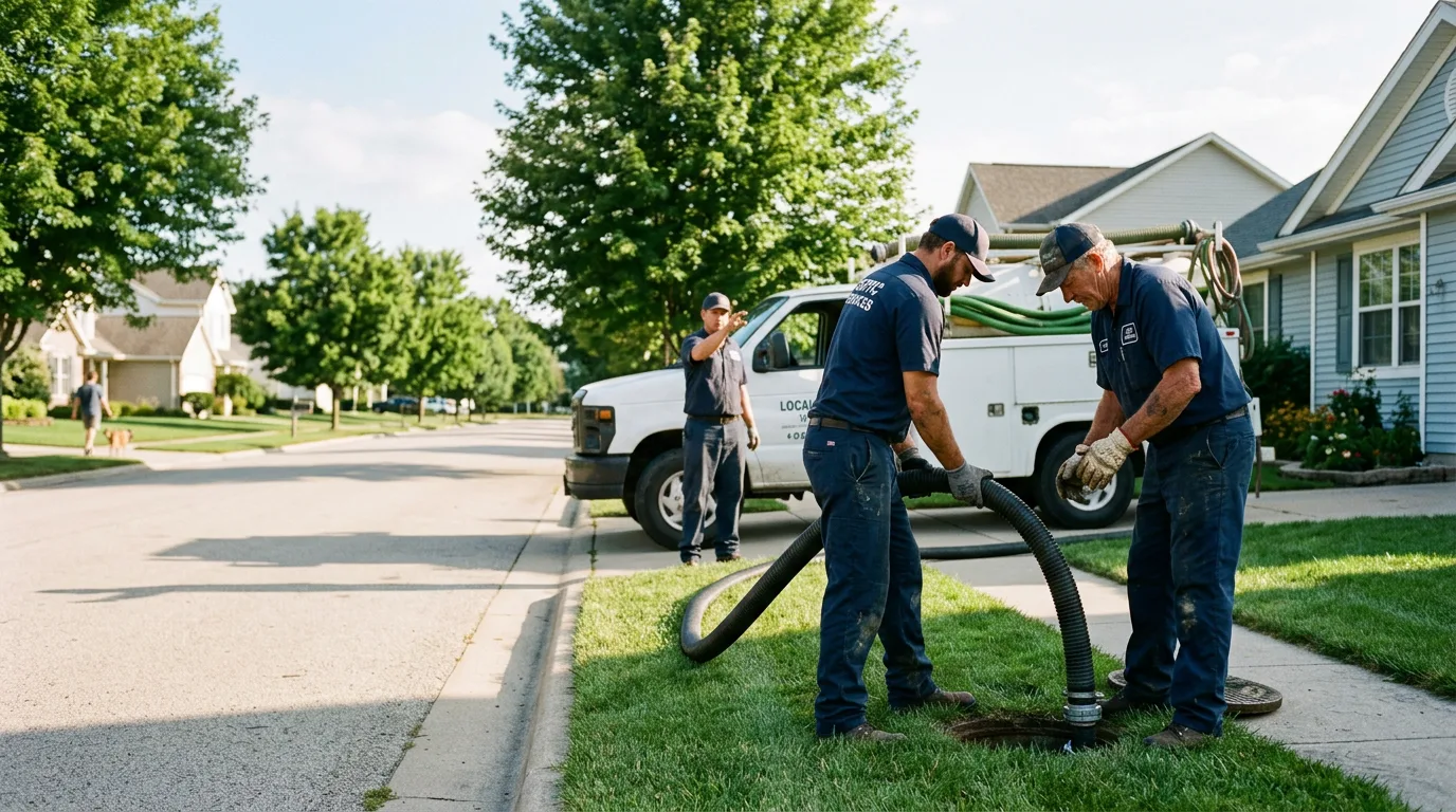 Septic Tank Pumping in Iowa City, IA near me